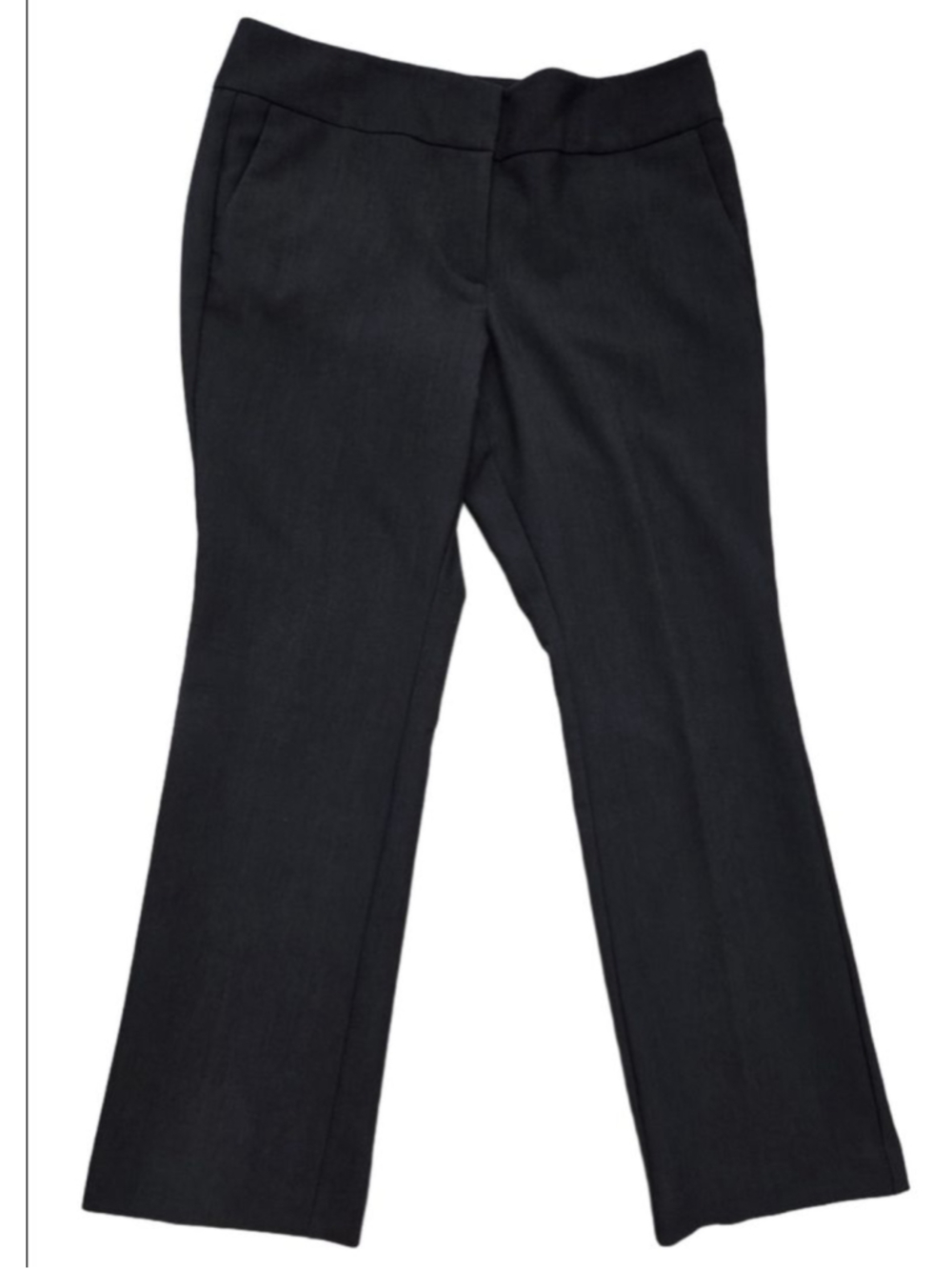 Women's Ann Taylor Petite Black Signature Trousers 8P - Picture 1 of 6